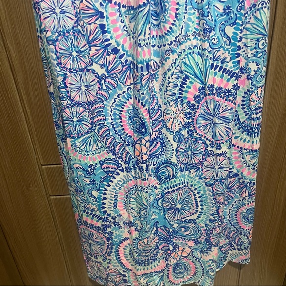NWT Lilly Pulitzer Minka Maxi Dress Commotion in the Ocean sz 12 - Picture 7 of 15